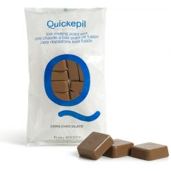 QUICKEPIL WOSK TWARDY DEPILACJA 1KG CZEKOLADA